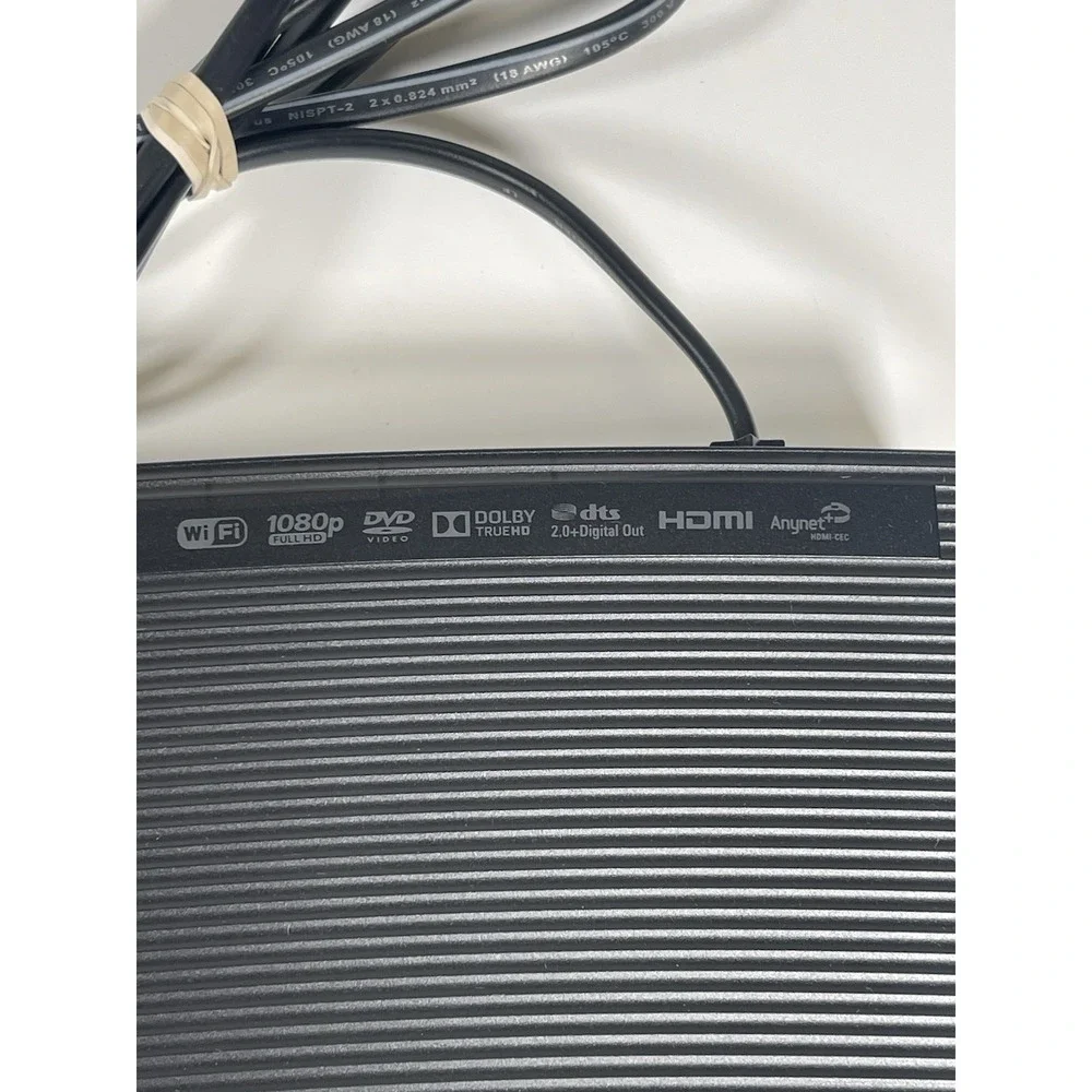 Samsung Smart Blu-Ray & DVD Player With WiFi Streaming BD-JM57C *READ